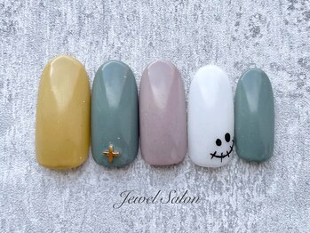 ジュエルサロン(JEWEL SALON)/ハロウィンネイル☆　￥7,500