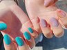 トップネイリスト（担当照井）片手仕上げhand 中間 art nail