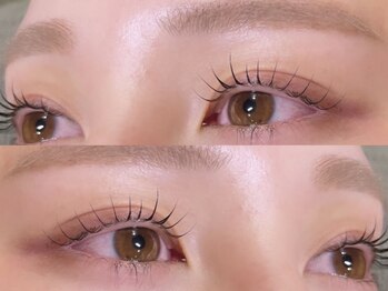 ミア 和泉店(mea)の写真/【下向きまつげをクルッと上向きに♪】ぱっちり目元で印象UP！忙しい朝もすっぴんでもナチュラル上品に◎