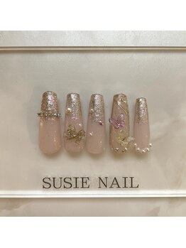 ケーズベース スージーネイル(Ks BASE Susie nail)/◆成人式ネイル◆チップデザイン