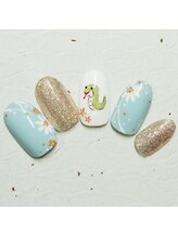 ラ カゼッタ(La casetta)/己年お正月ネイル