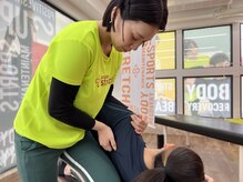 ポジティブストレッチ/ストレッチ　（肩甲骨）