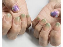 爪処 中野坂上/ベースカラーありグラデーション