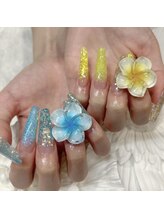 レックス(Lexx92)/スカルプ　２本アート