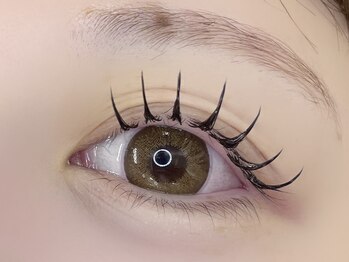 メル バイ ウィリートーキョー(MELL by wellytokyo)の写真/【束感コーティングマツエク(最高級セーブル/フラットラッシュ)100本¥4400】イメージを理想通りに再現♪