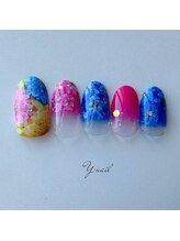 ワイネイル(Y.nail)/蜷川実花さん風ネイル