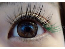 アイラッシュサロン フェリス(Luxury)/カラーエクステ☆グリーン♪