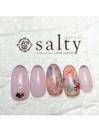 フラワーネイル