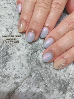 プライベート ネイルサロン マーマ(murmur)/オーロラブルー