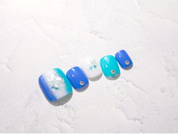 フォルチェ ゆめタウン東広島店(Folche)/縦グラデネイル