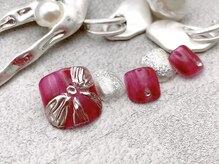 ネイルサロン ふるる 大須店/フット☆プチプラネイル#462