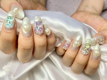 クリーク(CREEK)/オーロラくまネイル