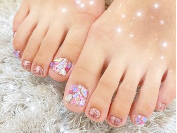 ネイルアンドまつげエクステ専門店 ナチュラル/フット画像持込90分コース