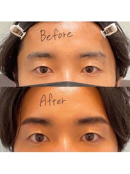 メンズ眉毛サロンラボ 池袋東口店/眉毛waxで一気に垢抜ける!