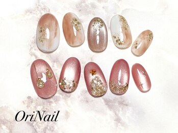 オリネイル 西荻窪(OriNail)の写真/【色やパーツの変更OK♪】随時更新されるサンプルで種類豊富♪お好みやライフスタイルに合わせてご提案!