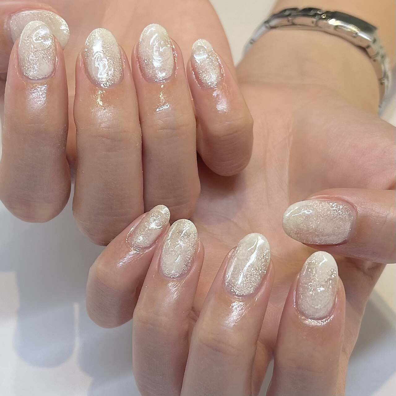 2026年冬トレンド】ホワイト ワンカラーのネイルデザイン集｜人気順