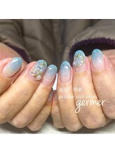 ジェルメ(germer)/クリスマスネイル♪