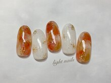 ライトネイルズ センリ(Light nails SENRI)/タイダイ柄ネイル