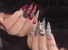 ダークハニー 原宿店(Dark Honey)/トレンドワンホン強めネイル