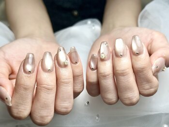 アミネイル 中野(Ami Nail)/ワンホンガーリーネイル