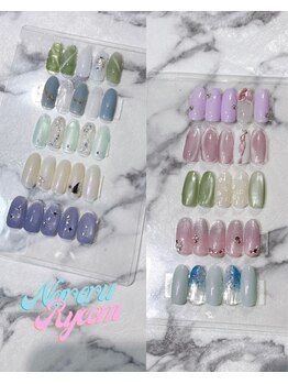 ナレル ライカム(NARERU)の写真/トレンドネイルなら【NARERU】☆迷ったらこれ!話題の韓国ネイル～季節のトレンドまで♪定期更新中☆