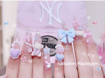 メイプルジェム(Maplegem)/ゆめかわネイル