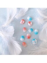 ネイルアトリエ いちごパフェ/エンジェルキティネイル