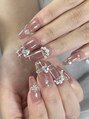 Nails Bar 渋谷【ネイルズバーシブヤ】【4/1 NEW OPEN(予定)】 シンプルアートやパールだけで十分可愛い