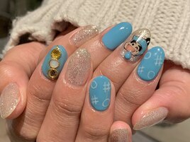 キャラクターネイル。