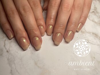 ネイルスタジオ アンビエント 表町店(Nail Studio ambient)/オーロラネイル