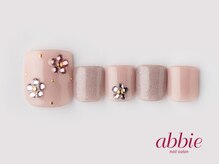 ネイルサロン アビー グランデュオ蒲田店(abbie)/ビジューフラワー　￥12133