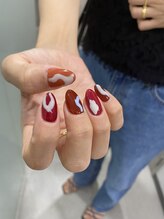 アオ 渋谷(ao.)/ボルドーネイル