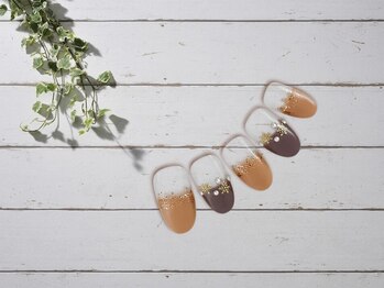 ファストネイル ららぽーと門真店(FAST NAIL)/ガラスフレンチ 個性【11400】