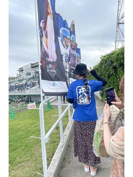 ライトビューティー 本八幡店(LIGHT BEAUTY)/ブルーサンダースさんを応援！！