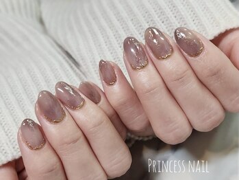 プリンセスネイル(Princess nail)/上品ニュアンスネイル 12300