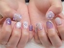 ぷっくりお花