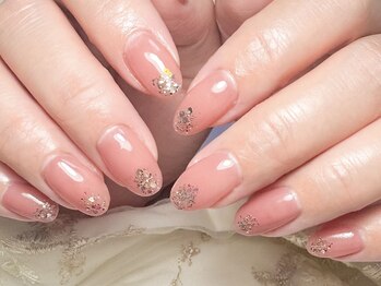 ワンカラー＋ラメ