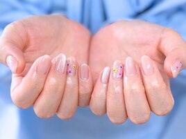 押し花・マグネットネイル