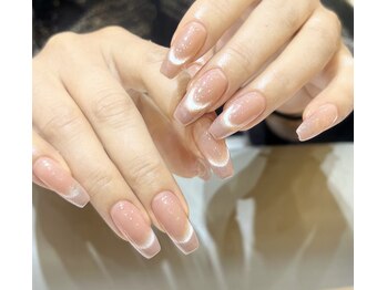 ピュアアンドリッチネイルサロン(Pure&Rich Nail Salon)/マグネットフレンチネイル