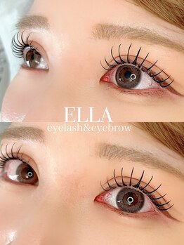 エラ(ELLA)の写真/【高岳徒歩5分の好立地！】高技術×最先端!あなたの魅力を引き出す似合わせまつげデザインで理想の目元に♪
