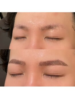 アトリエ ハルミナ(atelier harumina)/メンズ眉メイク