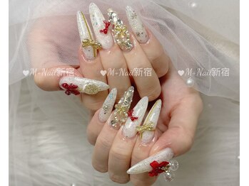 エムプラスネイル 新宿(M+Nail)/ゴージャス★長さ出し