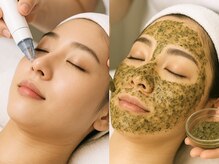 毛穴ケア！毛穴洗浄導入＊ハーブピーリングと同時施術可能◎