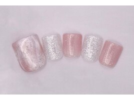 6000円　フットネイル