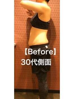 24ダイヤモンドジム 西宮店(24 DIAMOND GYM)/【Before】30代お客様側面