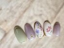 お花ネイル