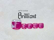 ネイルアンドまつげエクステのお店 ブリリアント 草加(Brilliant)/Foot 　定額11000円コース