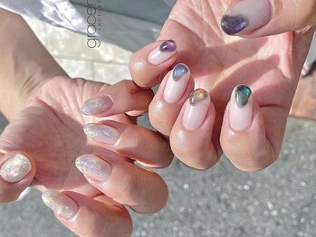 グレースネイルファクトリー(grace'nail factory)/フィルイン/マグネットアレンジ