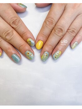 ウロネイルズ(ulo nails)/レモンサイダーアート