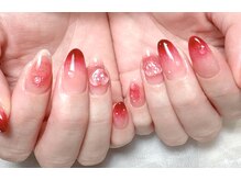 エムズ ネイルサロン(M2)/ピーチチークネイル